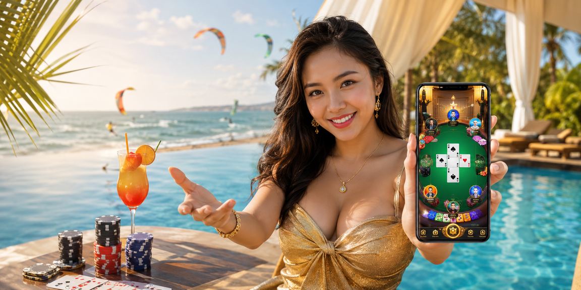 Người chơi tại Mũi Né trải nghiệm card game và slots tại casino trực tuyến